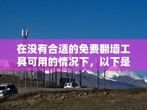 在没有合适的免费翻墙工具可用的情况下，以下是一些综合考虑的因素和建议