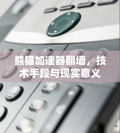熊猫加速器翻墙，技术手段与现实意义