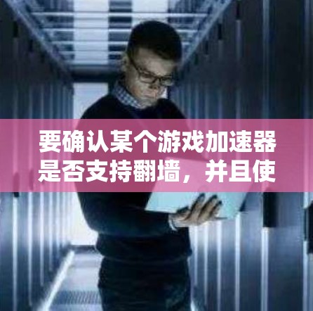 要确认某个游戏加速器是否支持翻墙，并且使用以下步骤