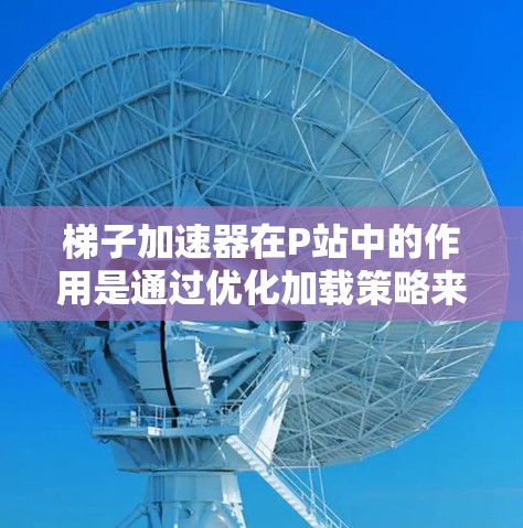 梯子加速器在P站中的作用是通过优化加载策略来提升用户体验，具体包括以下几个方面