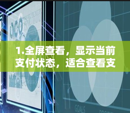 1.全屏查看，显示当前支付状态，适合查看支付信息和历史记录