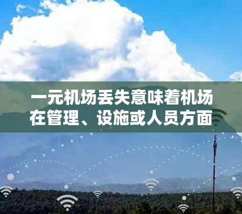 一元机场丢失意味着机场在管理、设施或人员方面出现了问题，导致延误或损坏。以下是解决这一问题的策略
