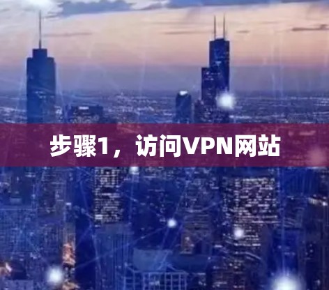步骤1,访问VPN网站 步骤1,访问VPN网站