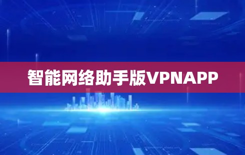智能网络助手版VPNAPP