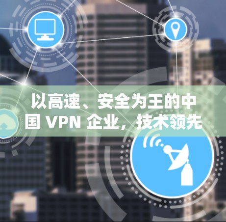 以高速、安全为王的中国 VPN 企业，技术领先、服务优质、持续进化